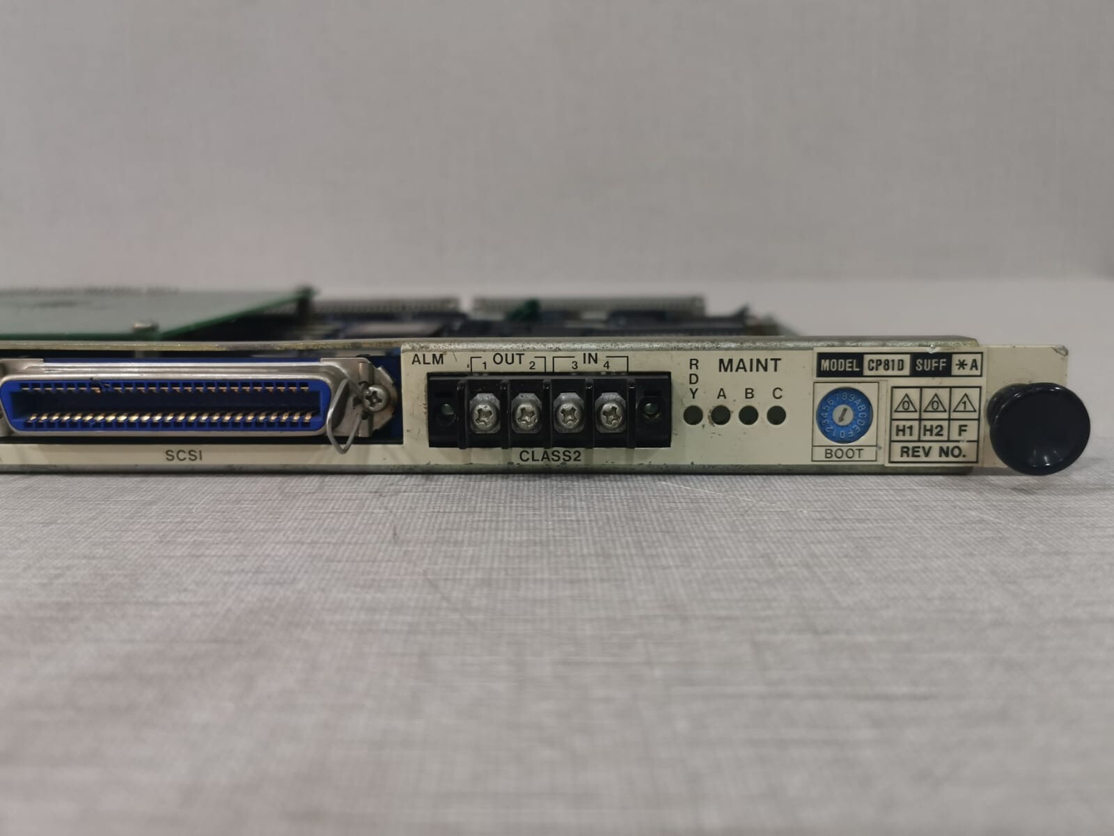 Yokogawa CP81D *A / AS-S917BC-0 / S9170BC-01 YOKOGAWA CP81D *A / AS-S917BC-0 / S9170BC-01 Mother PCB Board 5