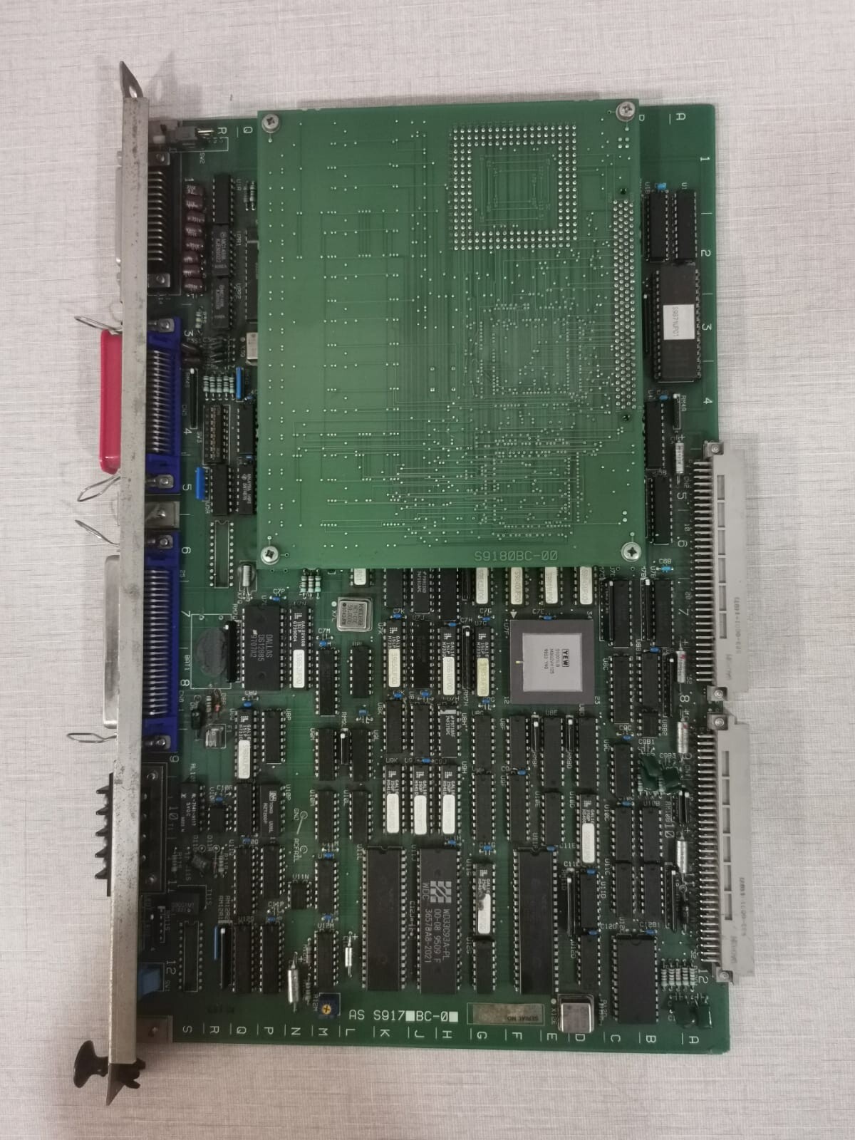 Yokogawa CP81D *A / AS-S917BC-0 / S9170BC-01 YOKOGAWA CP81D *A / AS-S917BC-0 / S9170BC-01 Mother PCB Board 6