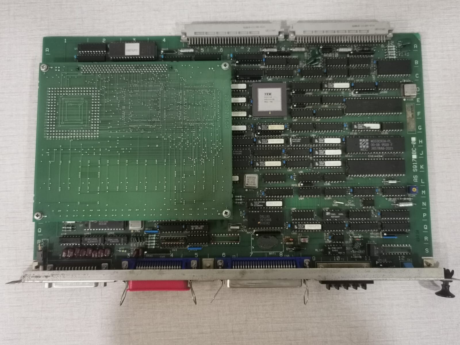 Yokogawa CP81D *A / AS-S917BC-0 / S9170BC-01 YOKOGAWA CP81D *A / AS-S917BC-0 / S9170BC-01 Mother PCB Board 7