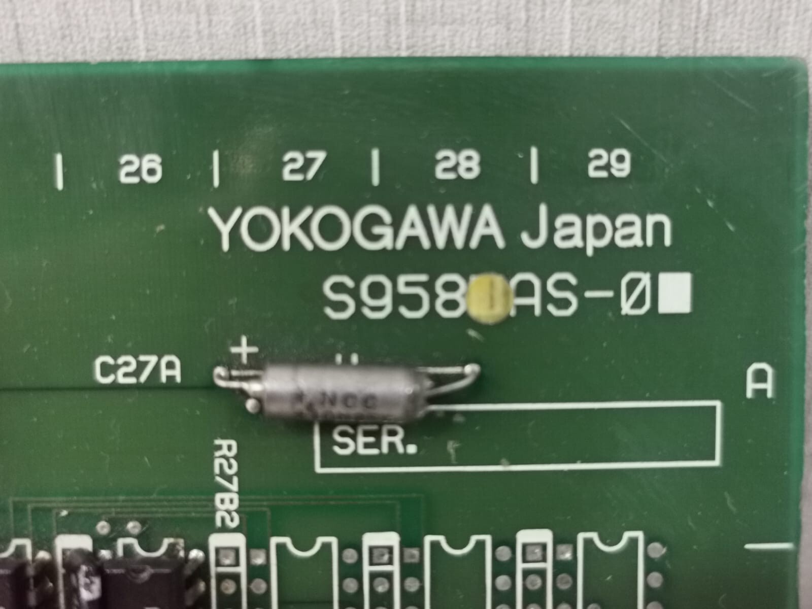 Yokogawa S9581AS-0 YOKOGAWA CP99A*A INTERFACE MODULE CARD | S9581AS-0 3