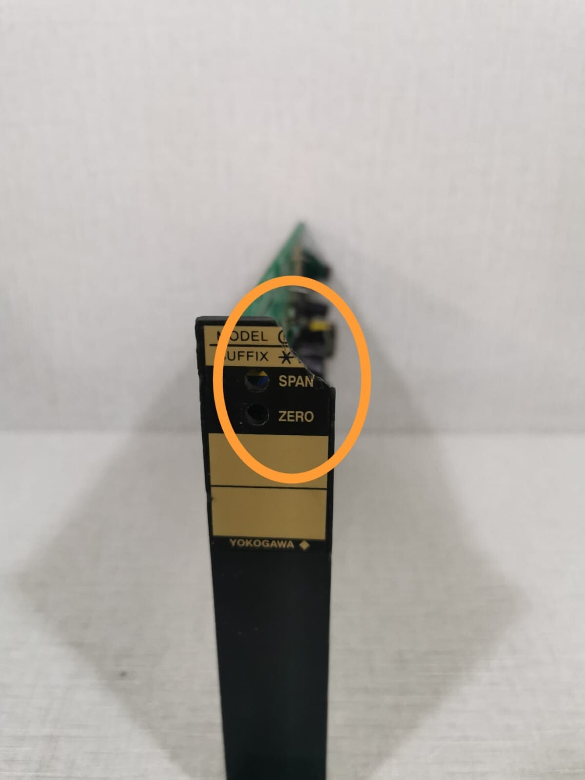 Yokogawa E9730EA-00 YOKOGAWA AS E9730EA-00 /E9730EP-01 Interface Module CA0*A W/ DAMAGED 2