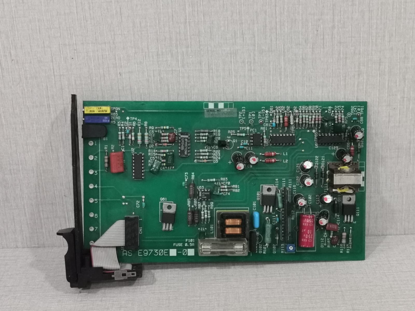 Yokogawa E9730EA-00 YOKOGAWA AS E9730EA-00 /E9730EP-01 Interface Module CA0*A W/ DAMAGED 5