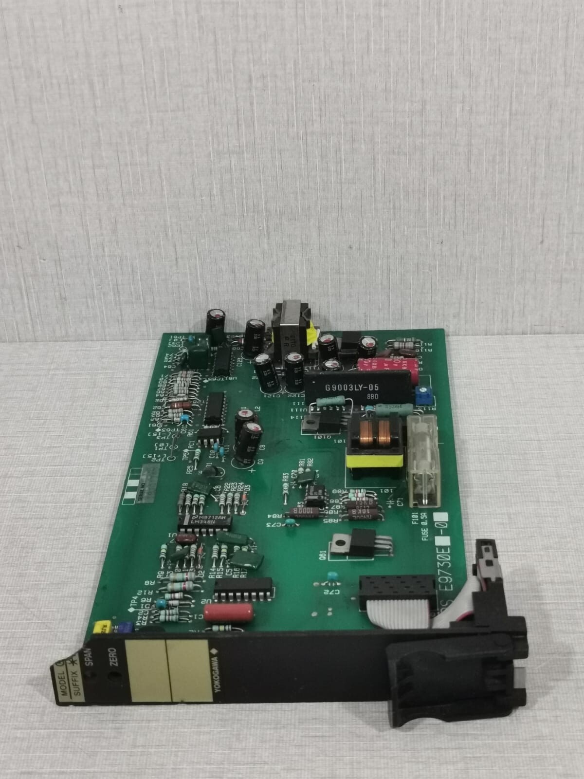 Yokogawa E9730EA-00 YOKOGAWA AS E9730EA-00 /E9730EP-01 Interface Module CA0*A W/ DAMAGED 8