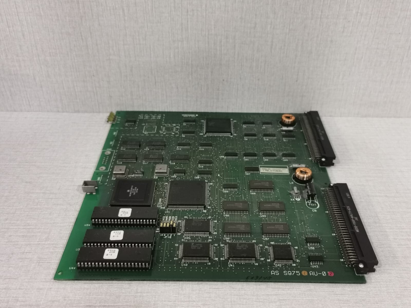 Yokogawa S9751AU-02 YOKOGAWA AS S9751AU-02 RIO Bus Interface Master Card w/o panel indicator 4