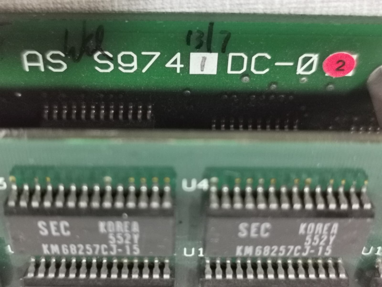 Yokogawa S9951DA-00 YOKOGAWA CP334D Style S3 V-Net Station / AS S9951DA-00 PCB 4