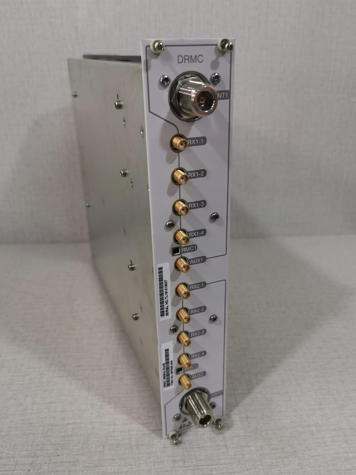 Unbranded DRMC R380-385 S390-395 DRMC 380MHz, DA7625, DRMC R380-385 S390-395 AUX1&2 RX2-4 INPUT 2 ANTENNA 8