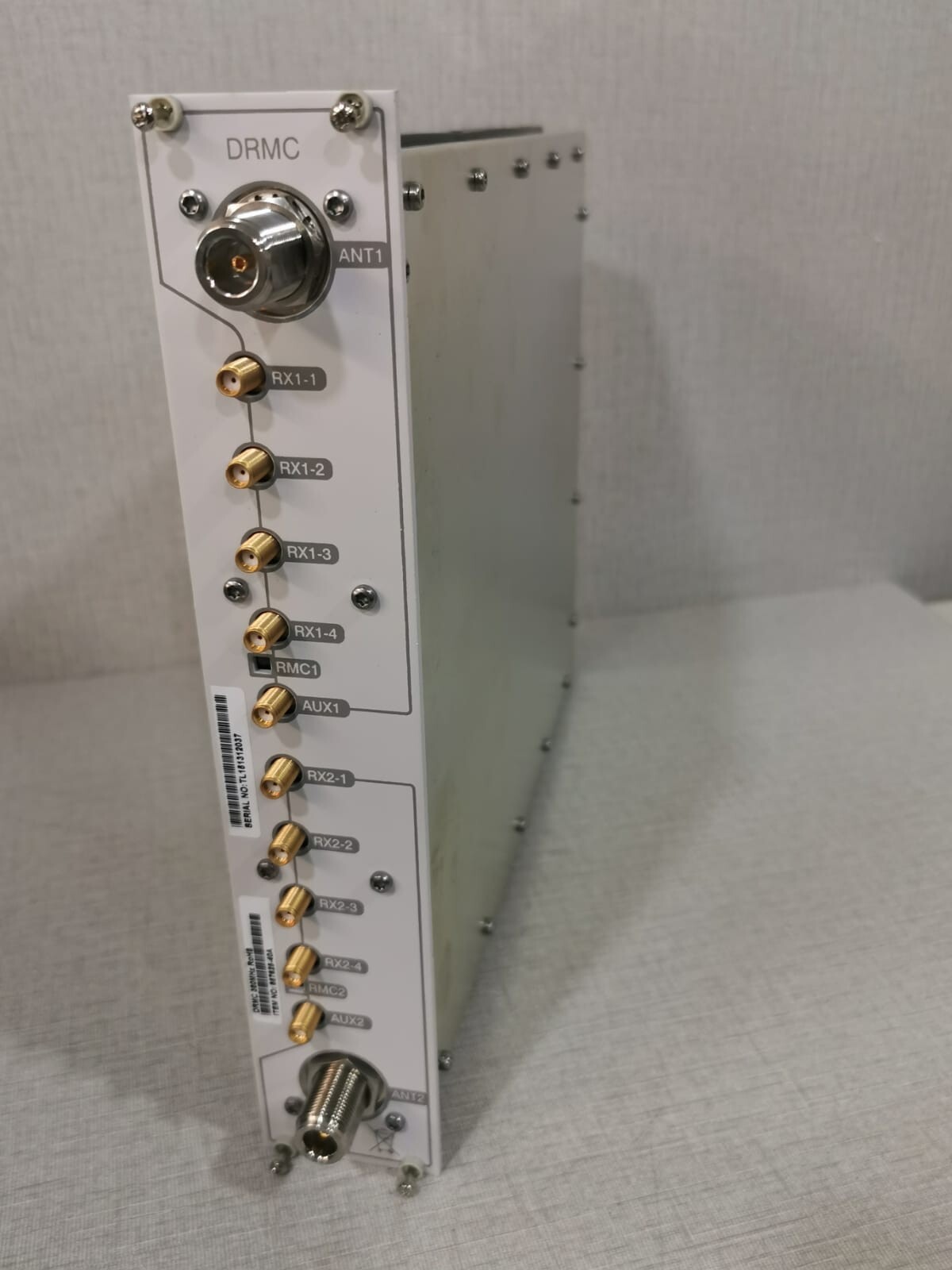 DRMC 380MHz, DA7625, DRMC R380-385 S390-395 AUX1&2 RX2-4 INPUT 2 ANTENNA