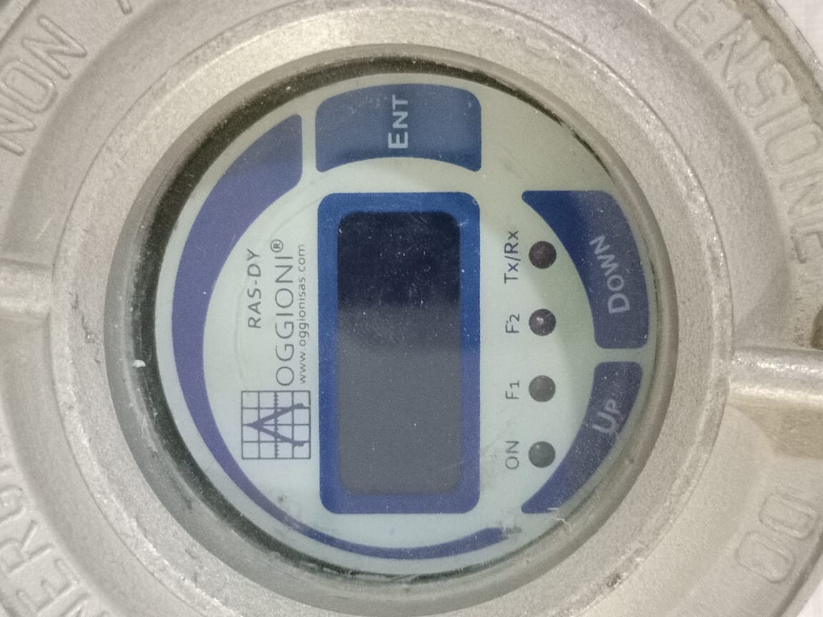 OGGIONI CESI 03 ATEX 041X II 2G EEx-d IIC T6 OGGIONI RAS-DY GAS SENSOR CESI 03 ATEX 041X II 2G EEx-d IIC T6 2