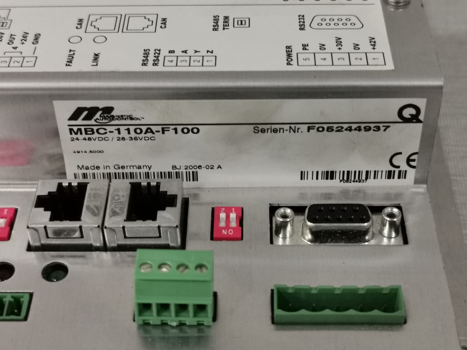 Magnetic AutoControl MBC-110A-F100 Magnetic AutoControl MBC-110A-F100 Controller 2