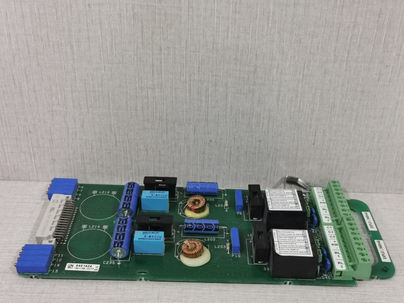 Oldham MX52 6451424/ 1601158 CARD for OLDHAM MX52 Gas Detection Controller 5