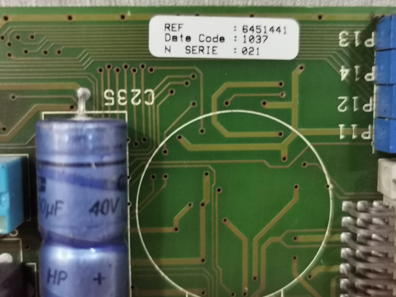 Oldham MX52 6451441-1037 CARD FOR OLDHAM MX52 Gas Detection Controller 2