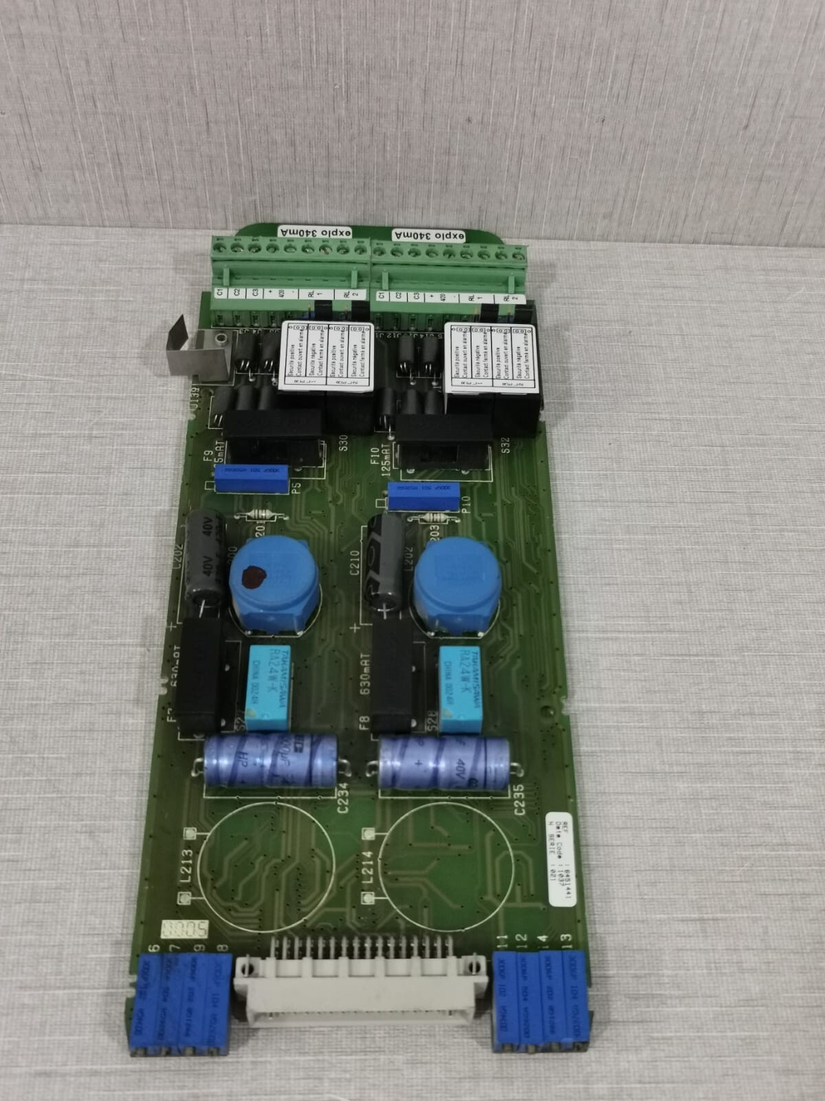 Oldham MX52 6451441-1037 CARD FOR OLDHAM MX52 Gas Detection Controller 5