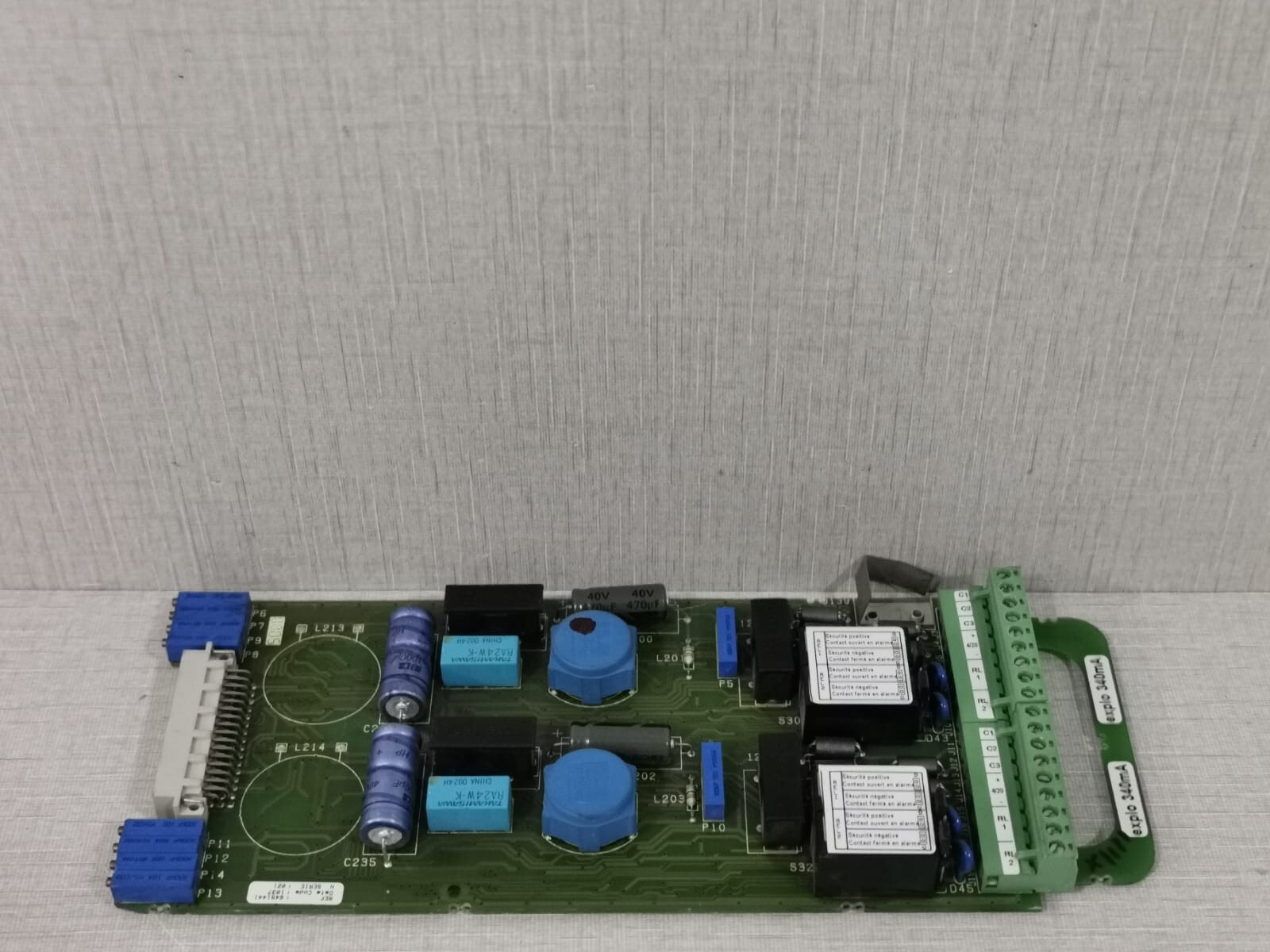 Oldham MX52 6451441-1037 CARD FOR OLDHAM MX52 Gas Detection Controller 7