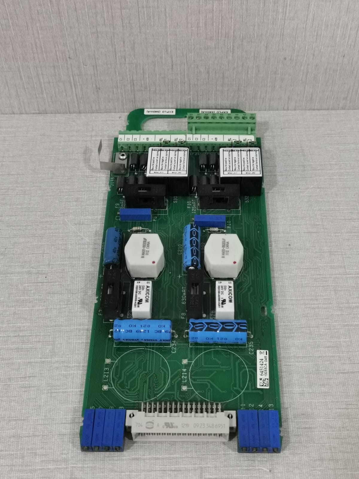 Oldham MX52 6451424-13033CA /340mA CARD for OLDHAM MX52 Gas Detection Controller 5