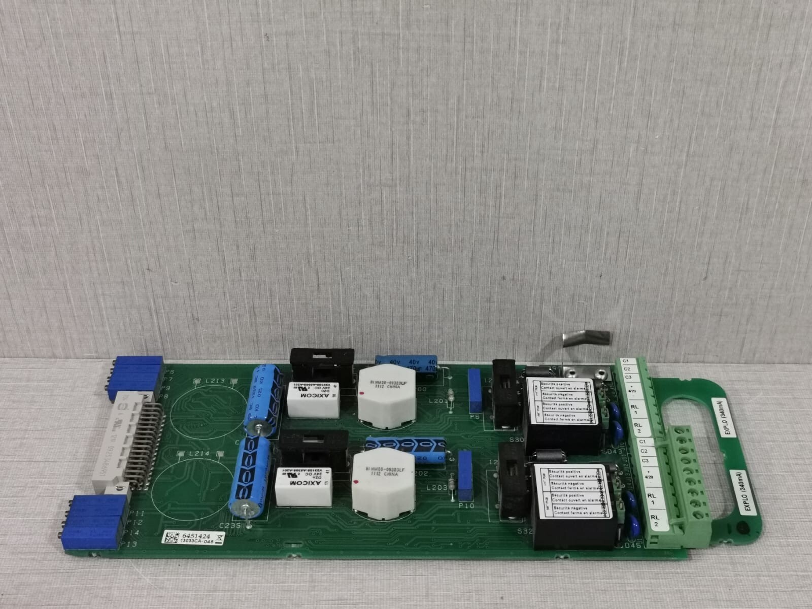 Oldham MX52 6451424-13033CA /340mA CARD for OLDHAM MX52 Gas Detection Controller 7