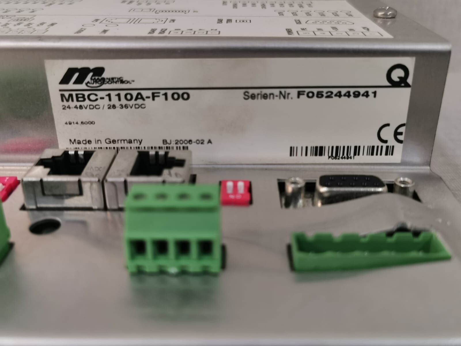 MAGNETIC AUTOCONTROL MBC-110A-F100 Magnetic AutoControl MBC-110A-F100 Controller 2