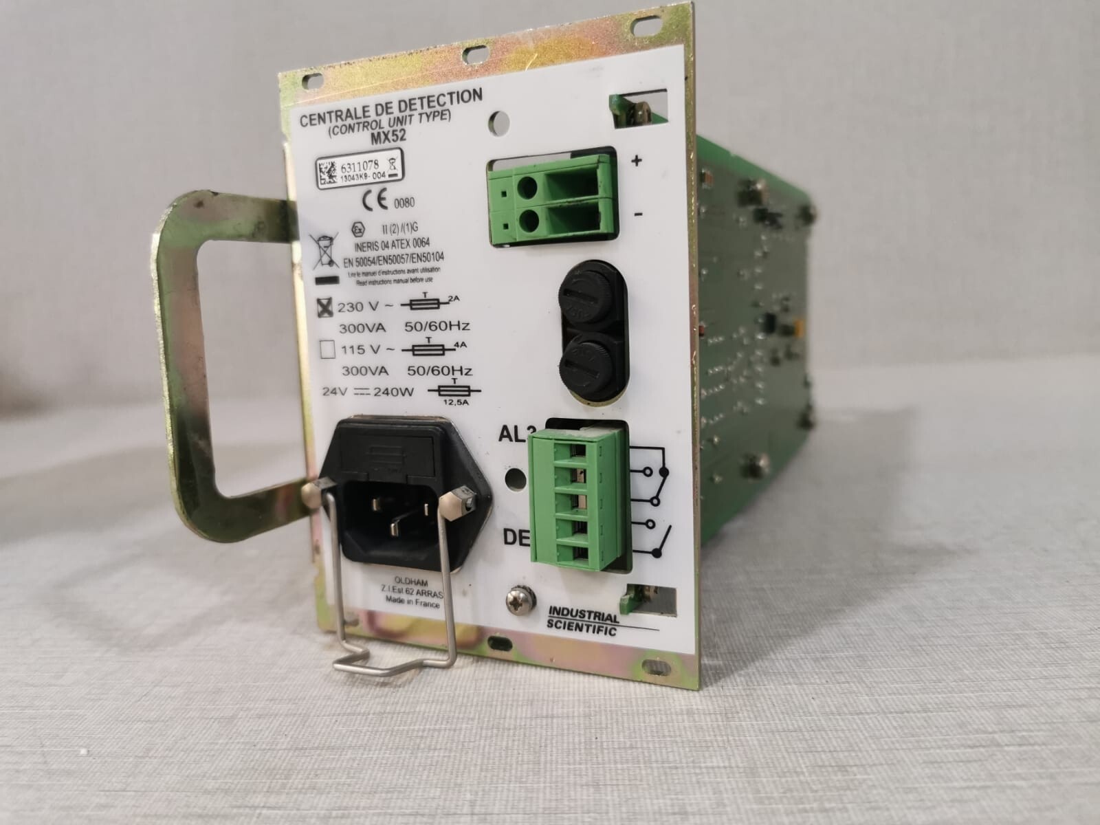 Oldham MX52 Oldham MX52 Gas Detection Control Unit Type 6311078 3
