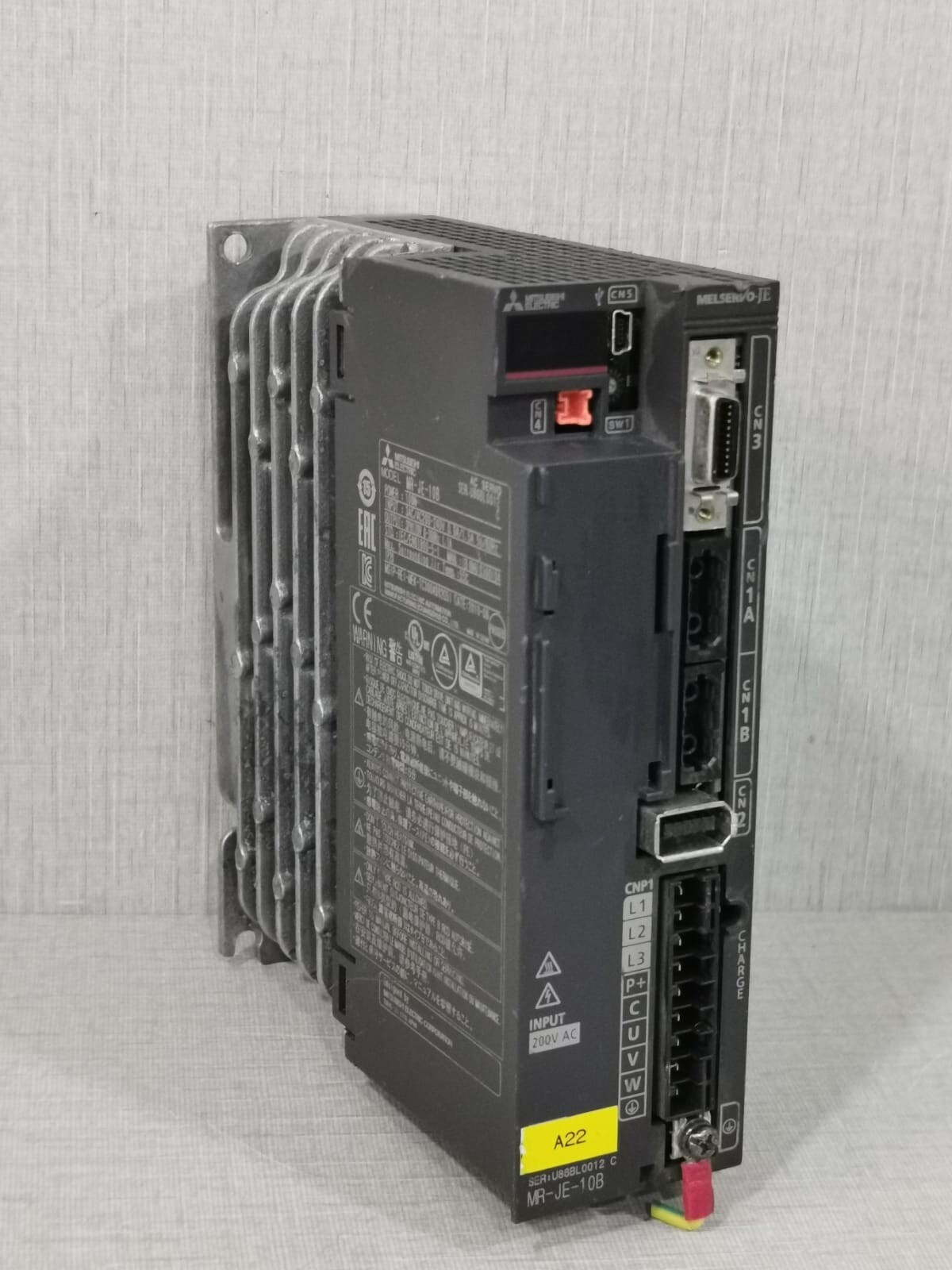 Mitsubishi JE-10B Mitsubishi MR-JE-10B MRJE10B Servo Drive 10