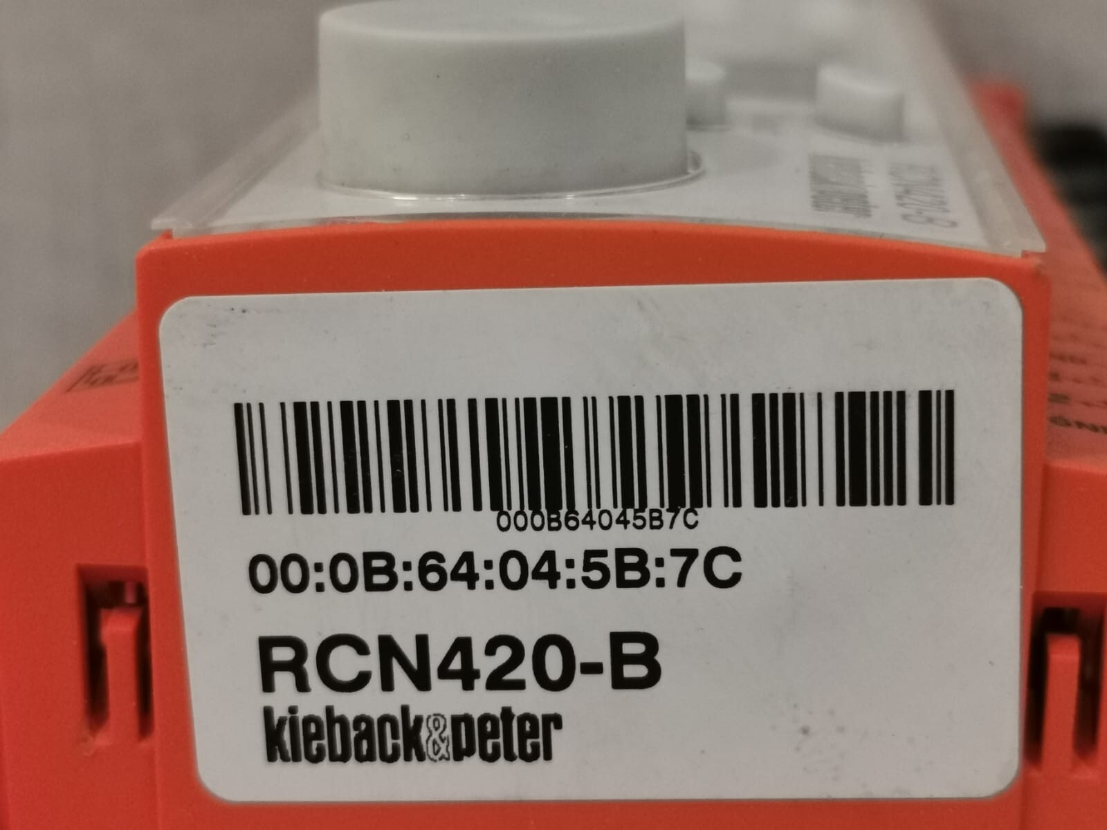 Kieback & Peter RCN420-B KIEBACK & PETER RCN420-B ROOM CONTROLLER 5