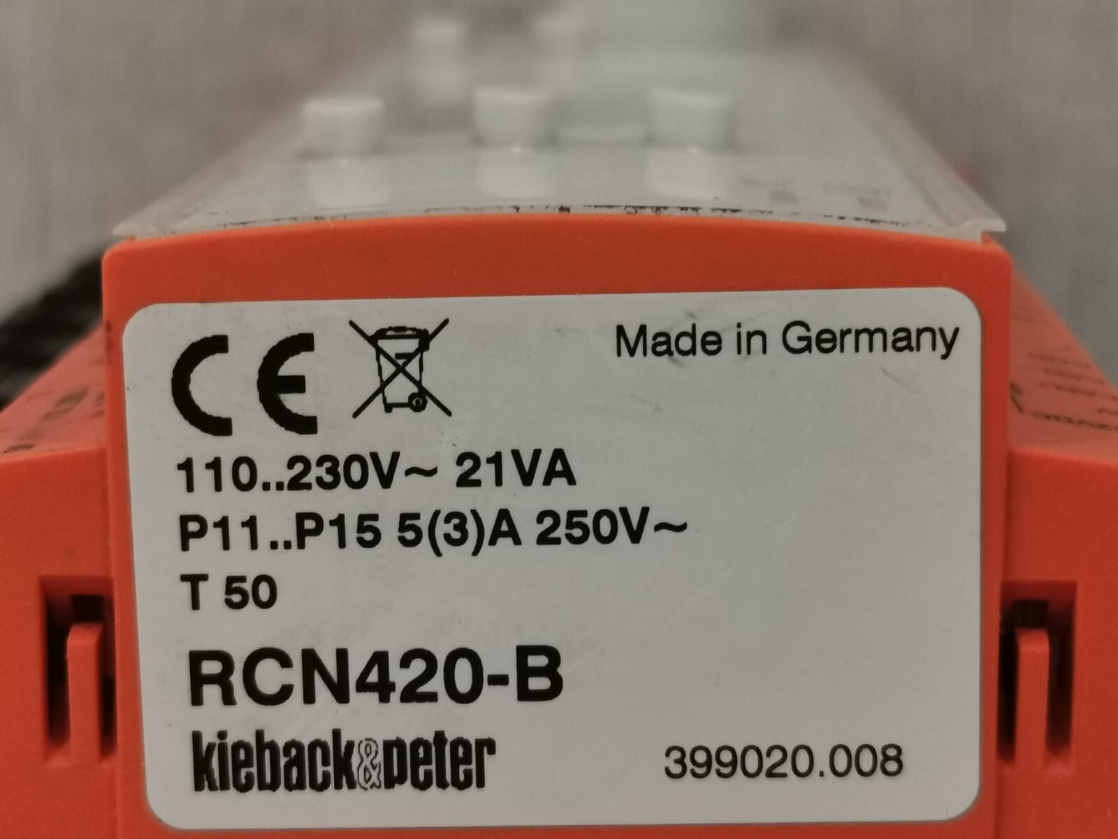 Kieback & Peter RCN420-B KIEBACK & PETER RCN420-B ROOM CONTROLLER 6