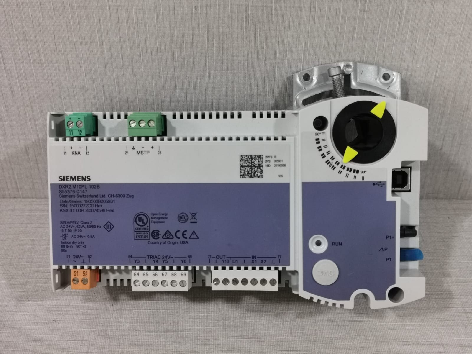 Siemens M10PL-102B SIEMENS DXR2.M10PL-102B S55376-C147 COMPACT ROOM AUTOMATION 2