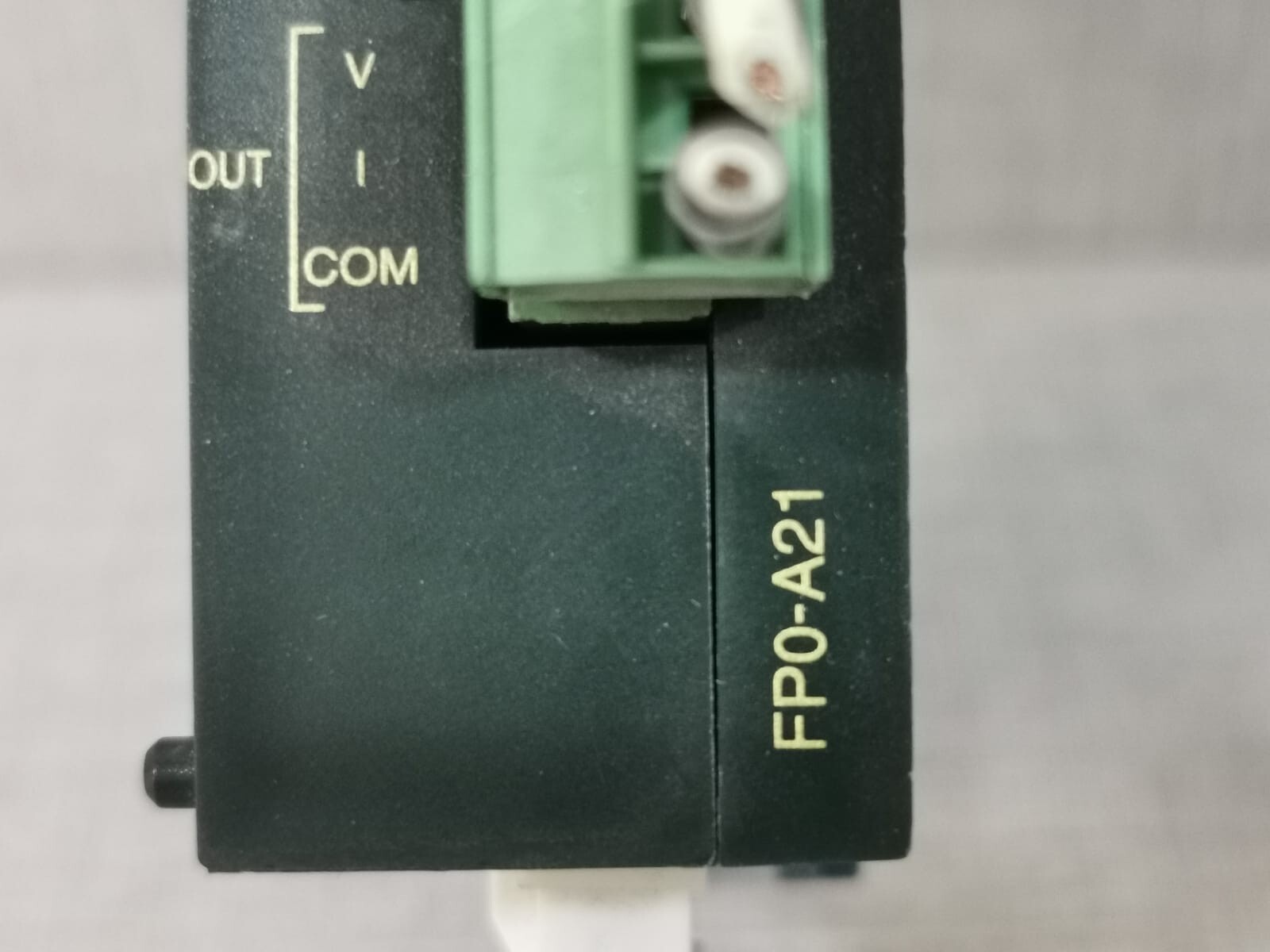 Panasonic AFP0480-A PANASONIC FP0-A21-A/ AFP0480-A FP0 ANALOG I/O UNIT VER.1.1 2