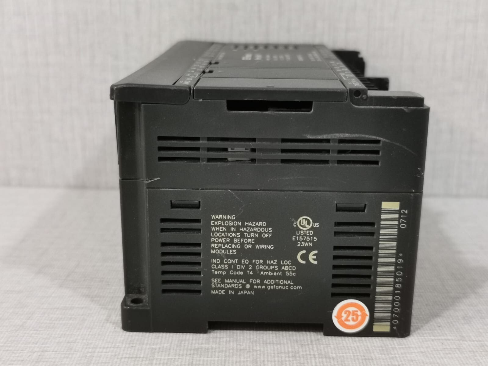 GE IC200UDR010-BG GE Fanuc Versamax IC200UDR010-BG Micro Controller 24VDC/240VAC Module 5