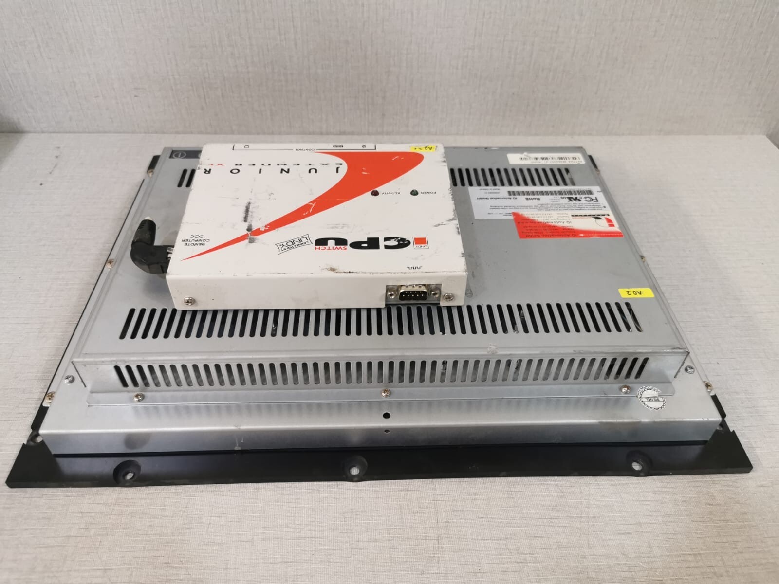 TFT FK170A4OKD005 IQ AUTOMATION FLATMAN TFT Display FK170A4OKD005 with Lindy CPU Switch Extender 7