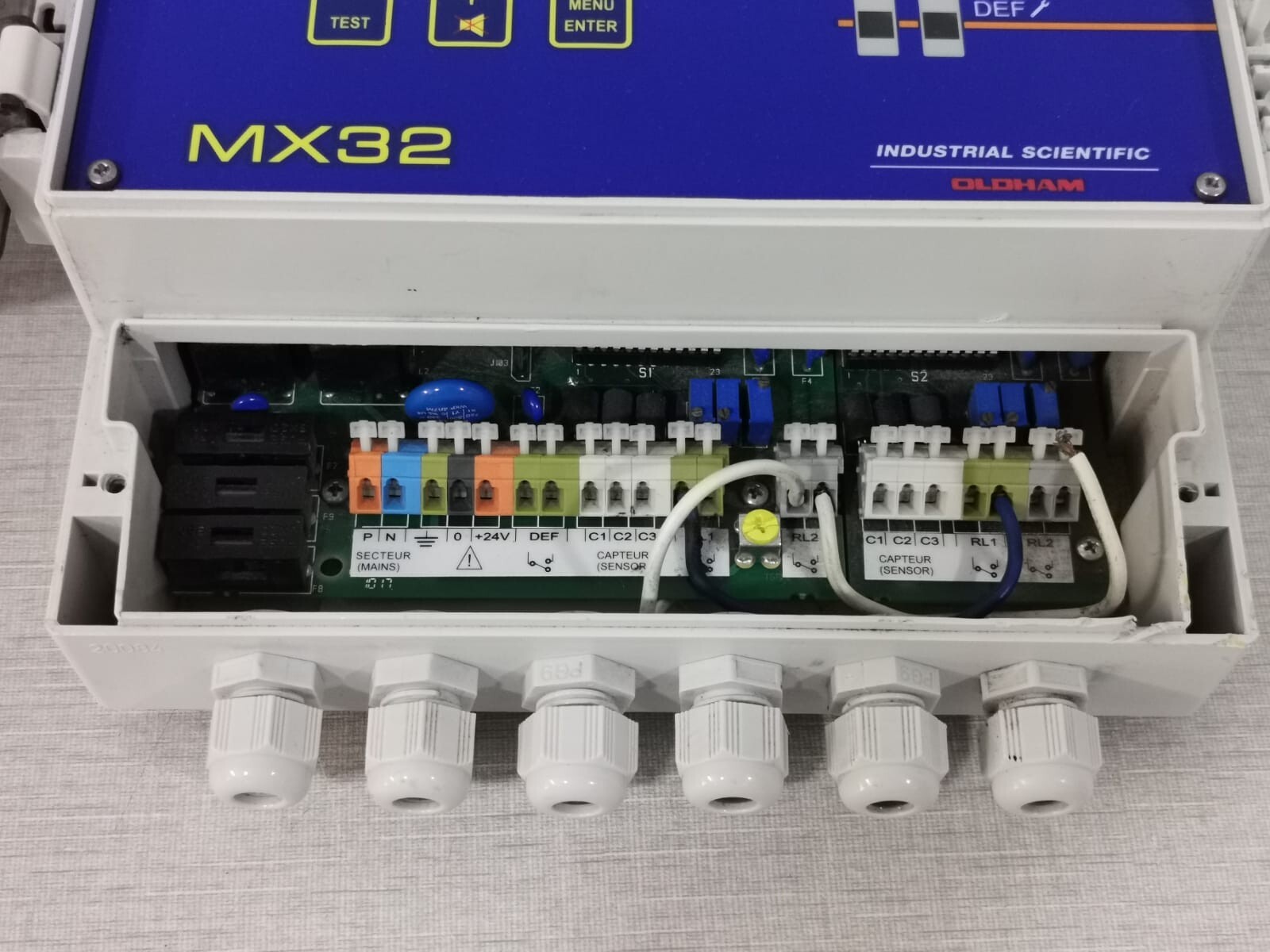 Oldham MX32 OLDHAM MX32 CONTROL UNIT TYPE 2 CHANNEL 220V 50/60Hz 24V -WITHOUT COVER 7