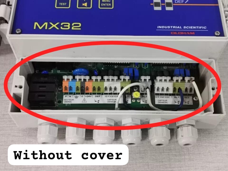 Oldham MX32 OLDHAM MX32 CONTROL UNIT TYPE 2 CHANNEL 220V 50/60Hz 24V -WITHOUT COVER 10