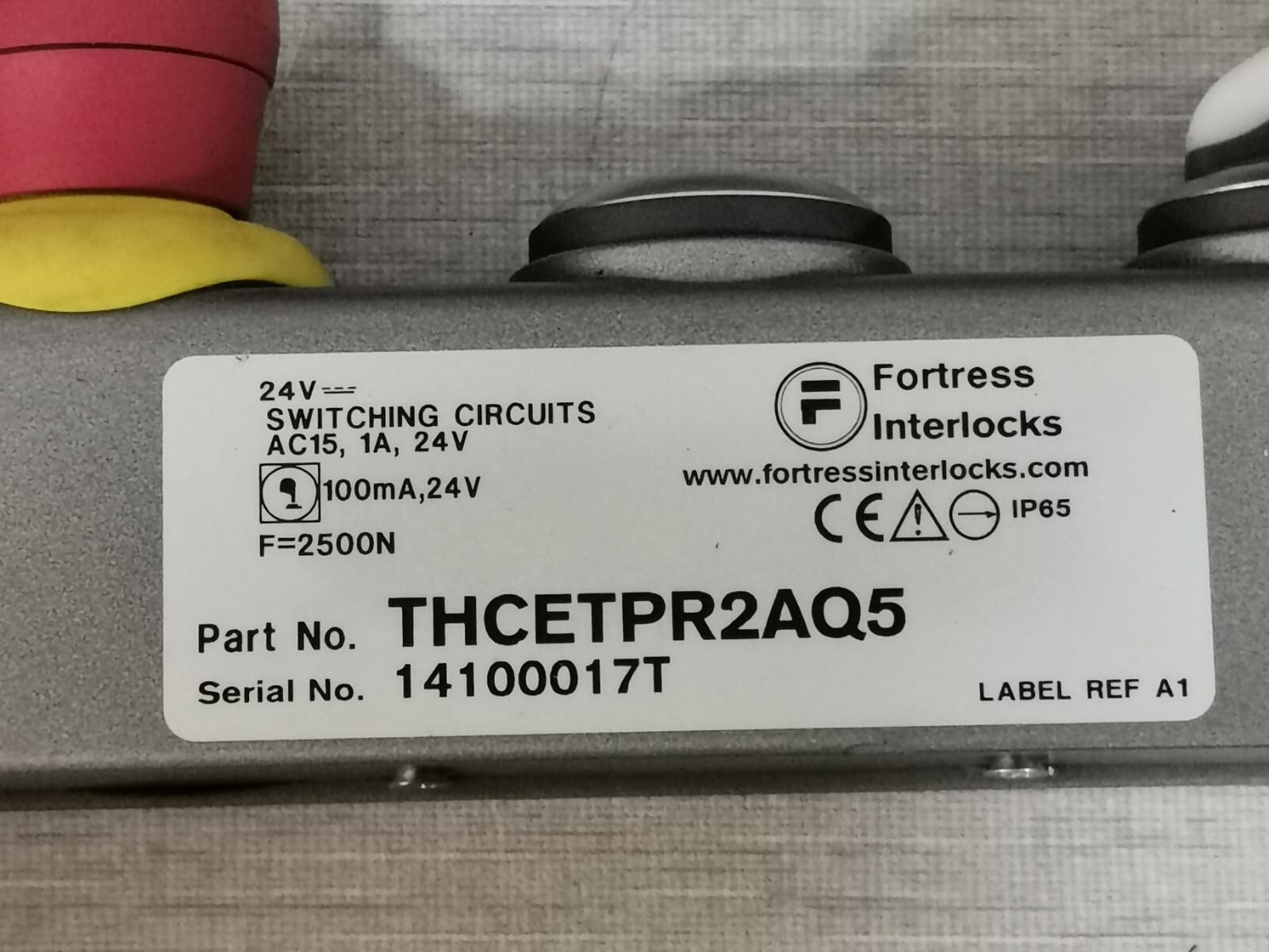 FORTRESS INTERLOCKS THFRXSNSMDUPZQ7 FORTRESS INTERLOCKS TGARD KIT THFRXSNSMDUPZQ7, THESSQ1, THSSMDLW1, THFSNABBF 5