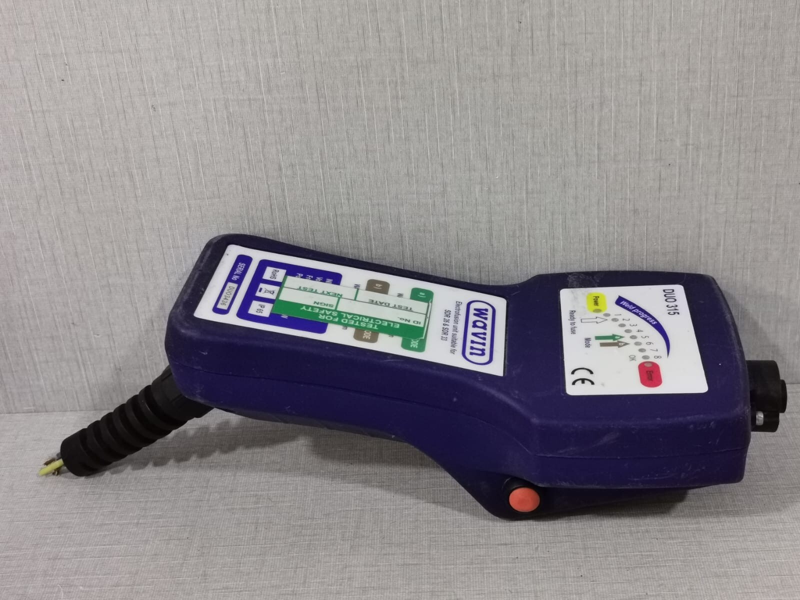 WAVIN DUO-315 WAVIN DUO 315 Electrofusion Unit 6
