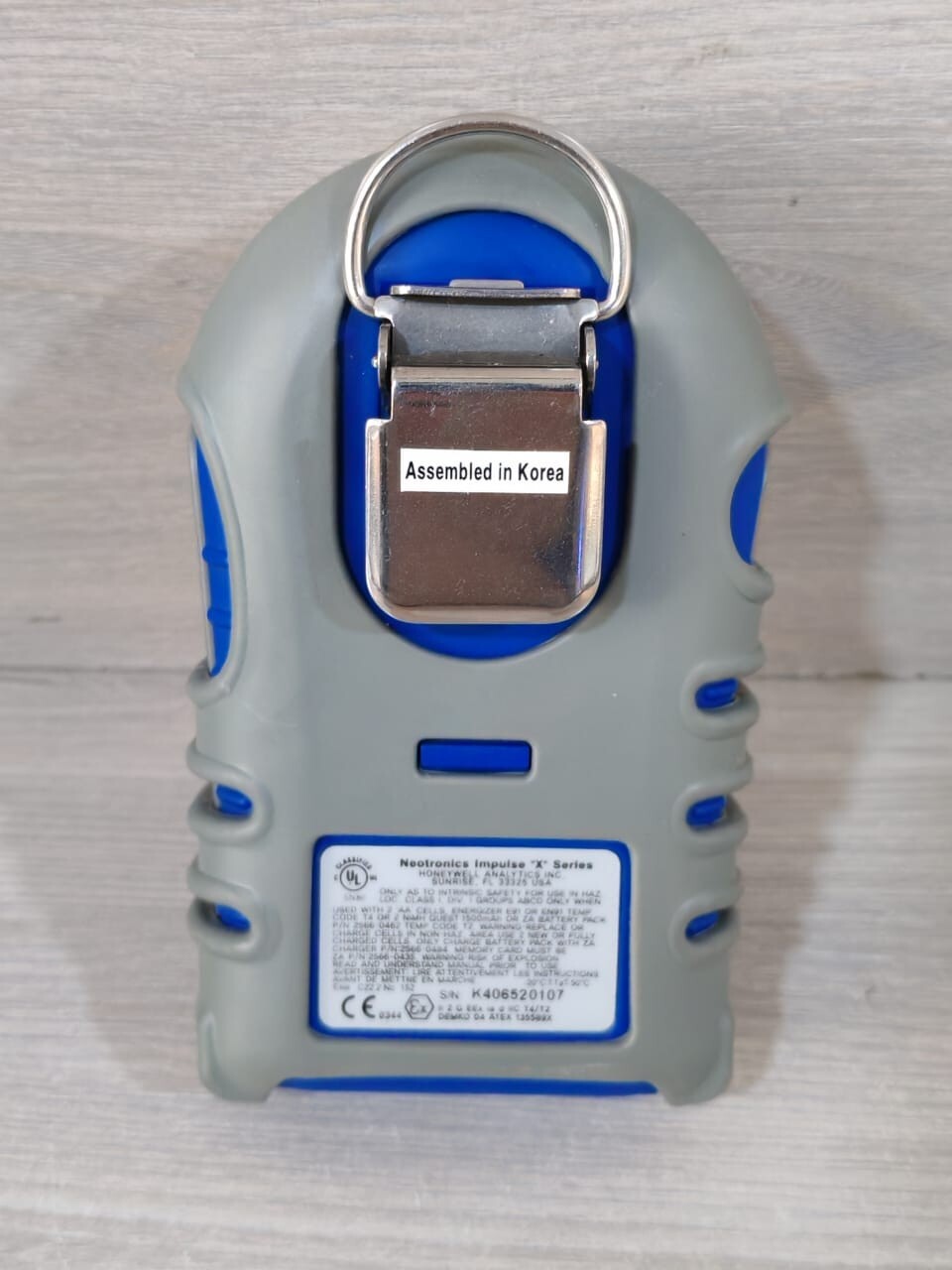 Honeywell MULTI-GAS Honeywell Neotronics Impulse X4 Multi-Gas Detector 3