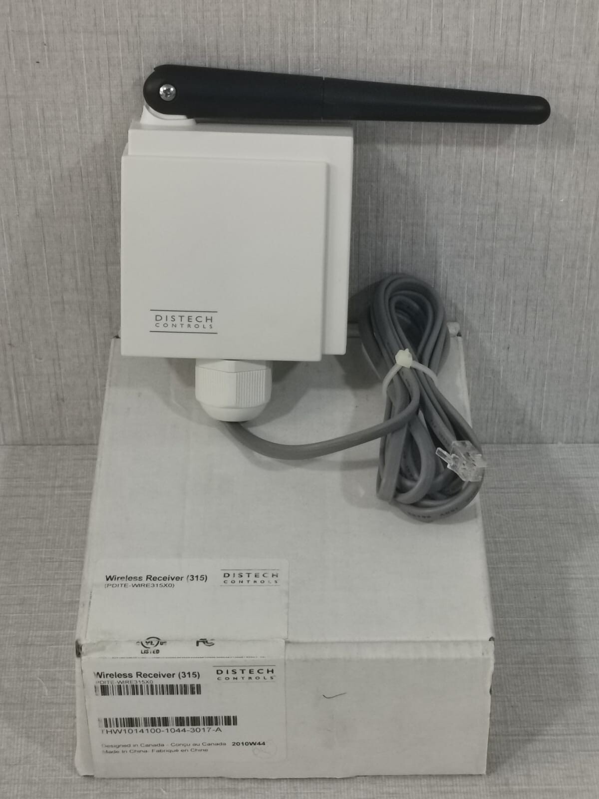 Distech Controls WIRES315X0 DISTECH CONTROLS PDITE-WIRES315X0 WIRELESS RECEIVER 315 2