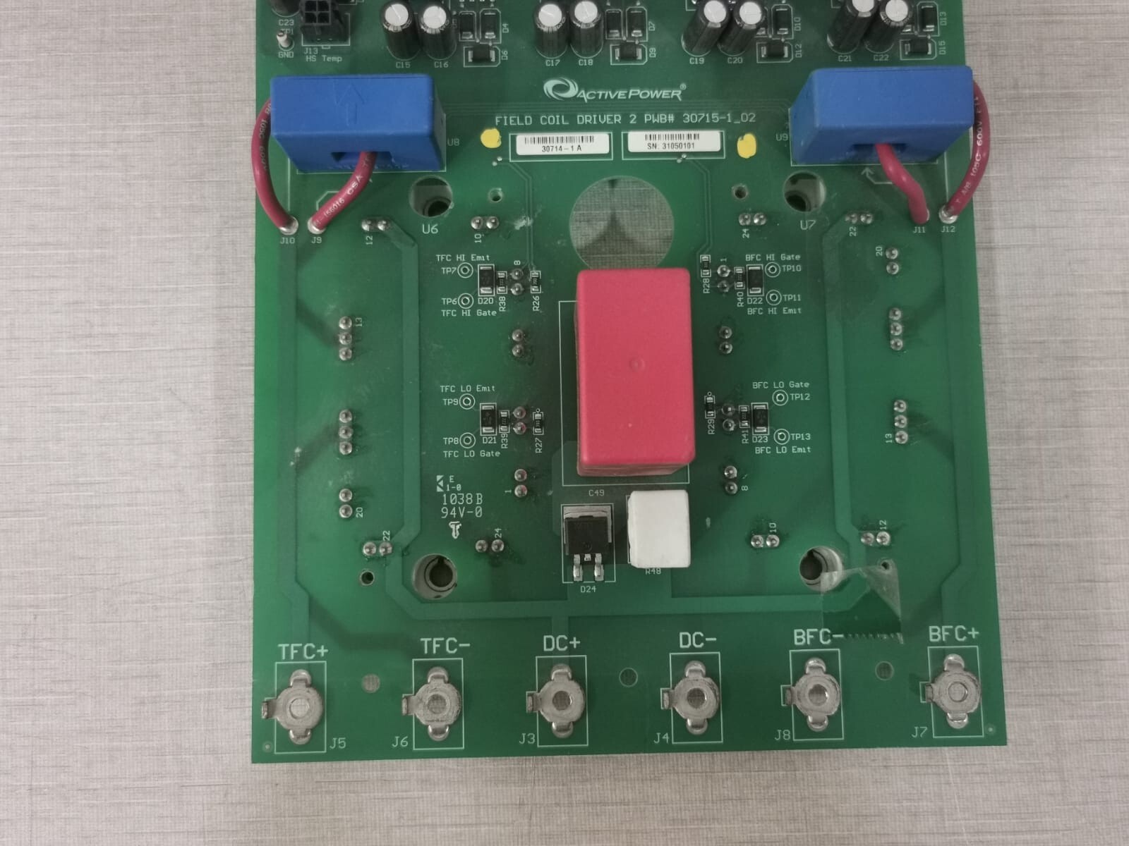 ACTIVEPOWER FIELD Active Power FIELD COIL DRIVER 2 PWB# 30715-1_02 4