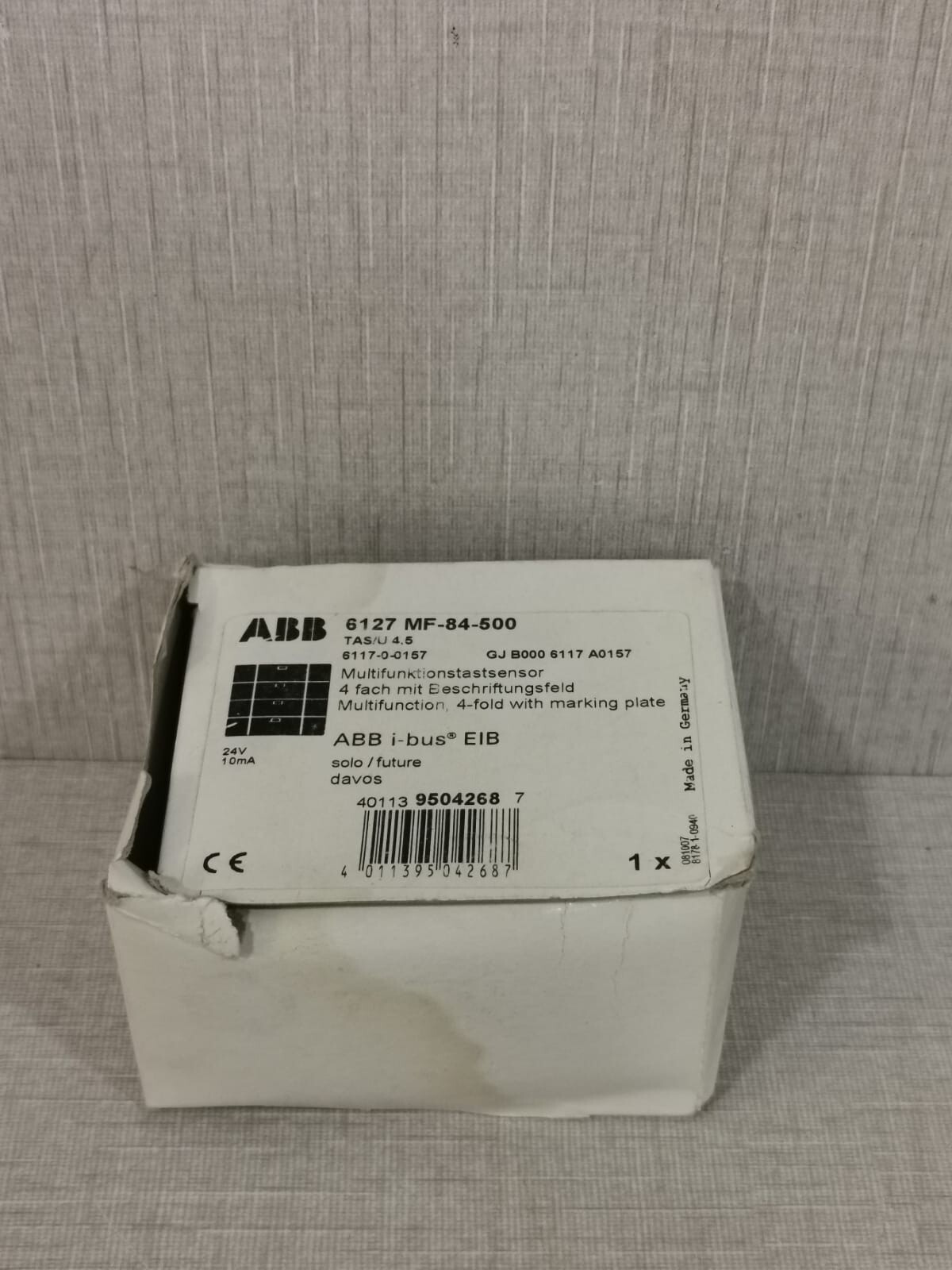 ABB MF-84-500 ABB 6127 MF-84-500- TAS/U 4.5 6117-0-0157 MARKING PLATES 3
