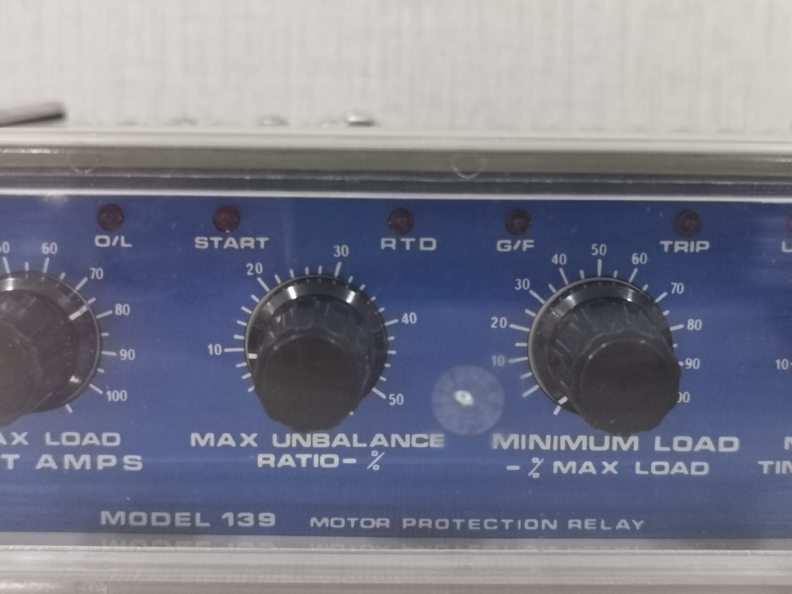 GE 139 H FLC GE MULTILIN 139 H FLC -120 OHM MOTOR PROTECTION RELAY 2
