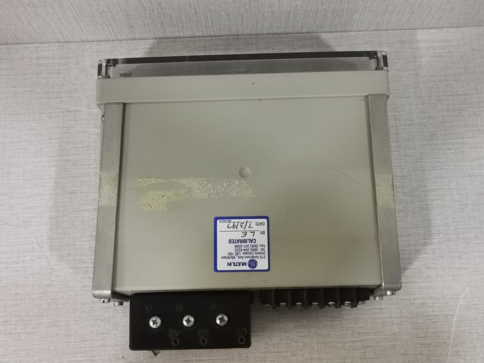 GE 139 H51AB01110100D GF8YA FLC GE MULTILIN 139 H51AB01110100D GF8YA FLC -120 OHM MOTOR PROTECTION RELAY 6