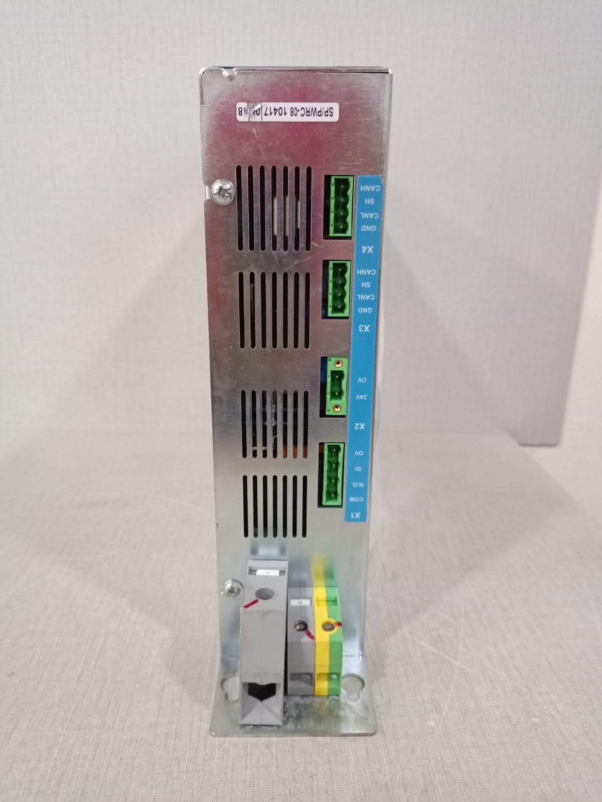 SIPA SP/PWRC-08 80051602 SIPA PWRC-08 SP/PWRC-08 80051602 VERS.01 REV.00 SERVO POWER SUPPLY 5