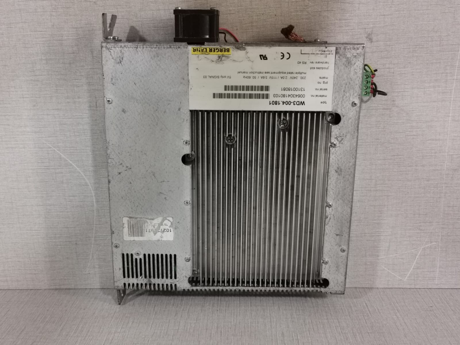 Berger Lahr 0064304180103 Berger Lahr Encoder WD3-004.1801 / Stepper Motor Drive 0064304180103 6