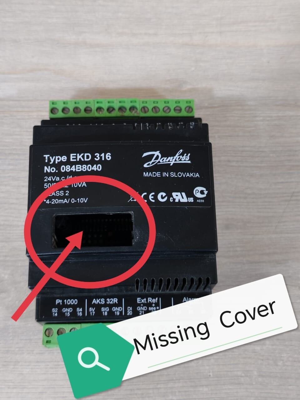 Danfoss EKD-316 Danfoss EKD 316 Superheat Controller 084B8040 2
