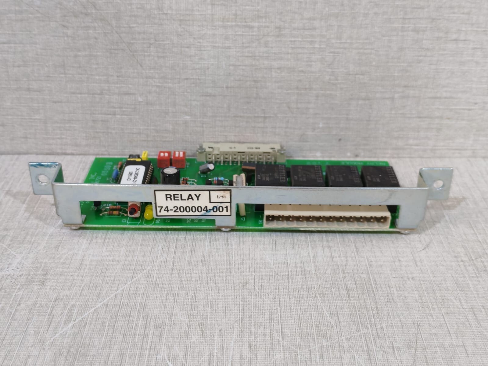 Kidde Fenwal 74-200004-001 Kidde Fenwal 74-200004-001 FIRE ALARM SYSTEM RELAY MODULE PCB CARD 3