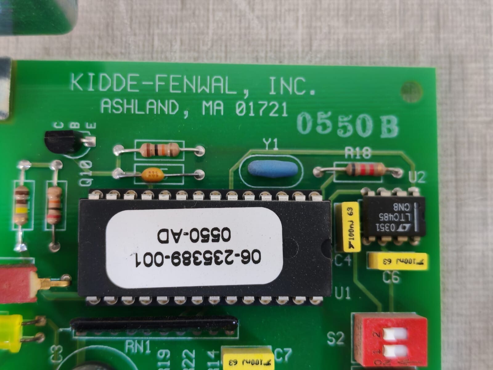 Kidde Fenwal 74-200004-001 Kidde Fenwal 74-200004-001 FIRE ALARM SYSTEM RELAY MODULE PCB CARD 5