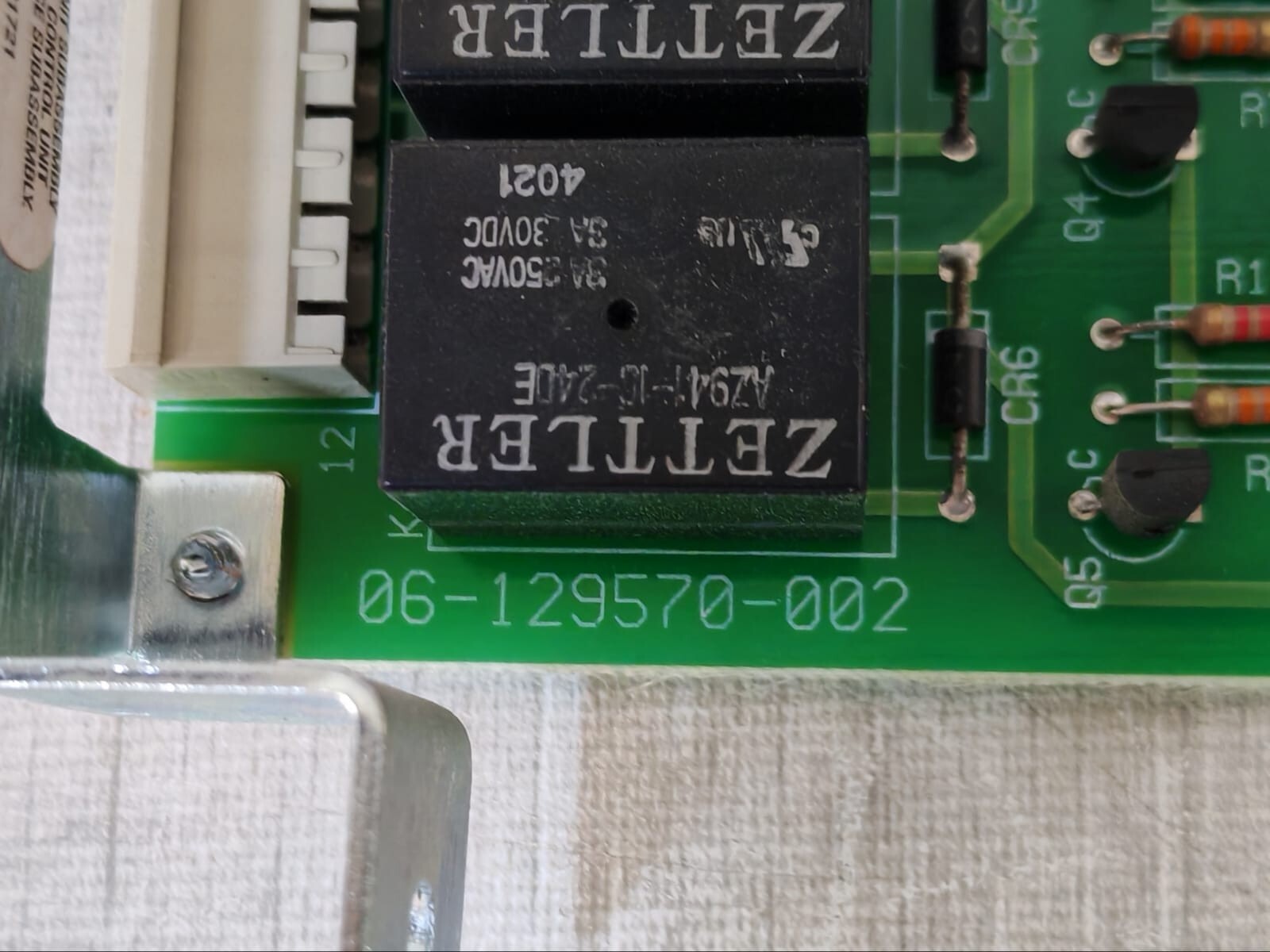 Kidde Fenwal 74-200004-001 Kidde Fenwal 74-200004-001 FIRE ALARM SYSTEM RELAY MODULE PCB CARD 6