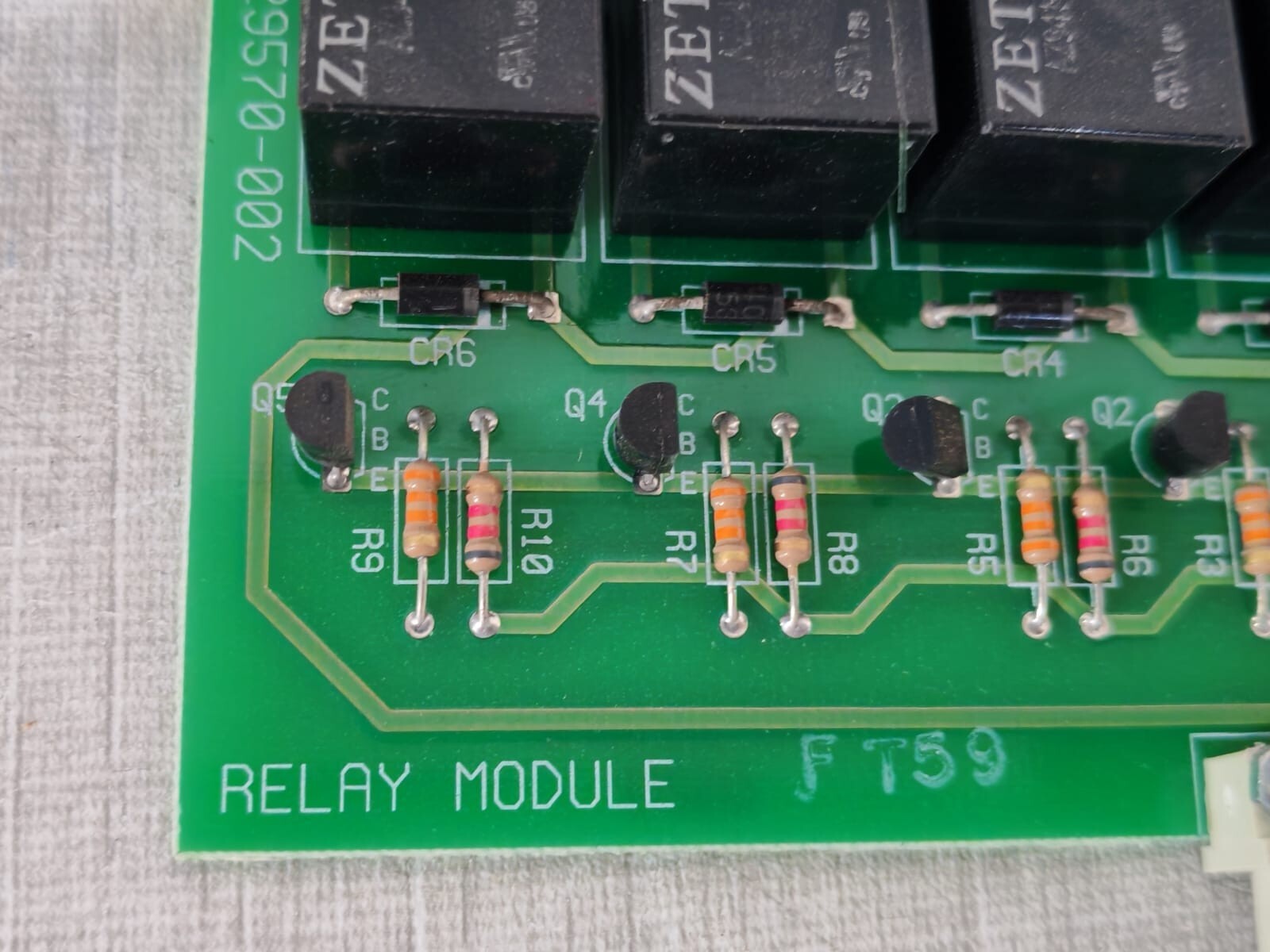 Kidde Fenwal 74-200004-001 Kidde Fenwal 74-200004-001 FIRE ALARM SYSTEM RELAY MODULE PCB CARD 7