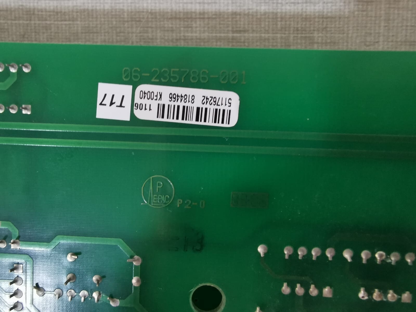 FENWAL Fire Alarm Repeater Panel Display FENWAL Fire Alarm Repeater Panel Display with Board 8