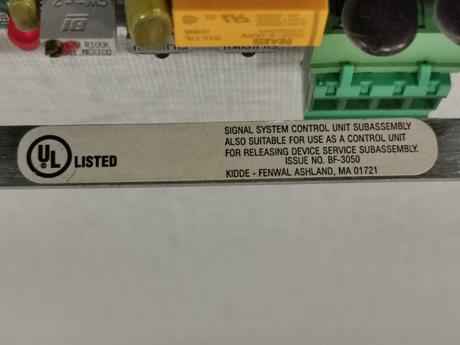 Kidde-Fenwal RXTX -74-200005-001 Kidde-Fenwal RXTX -74-200005-001 SLC Card RX/TX US K8 8