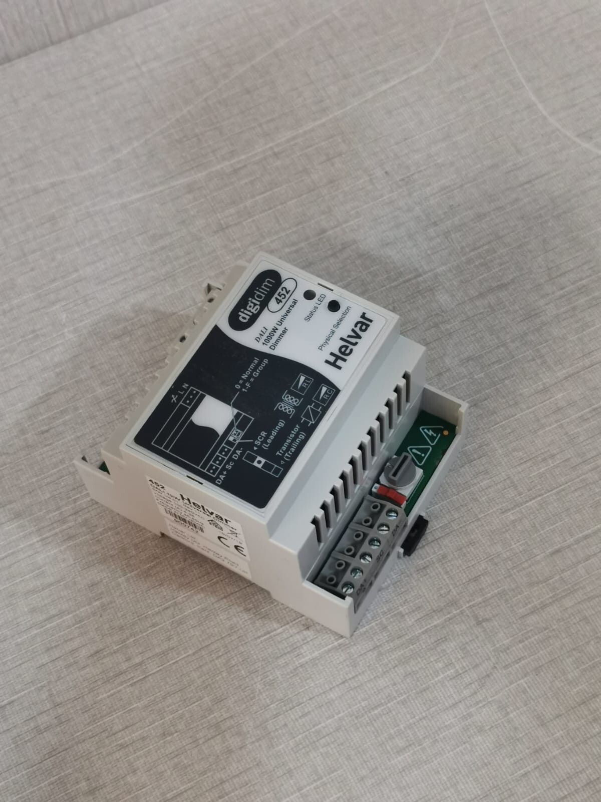 Helvar 452 HELVAR DigiDim 452 DALI 1kW Universal Dimmer 10