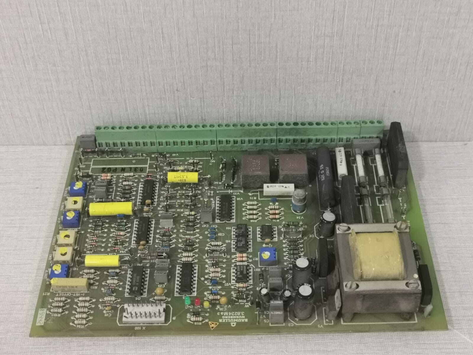 BAUMULLER NURNBERG 3.8224 Ma BAUMULLER NURNBERG 3.8224 Ma DC CONTROLLER 3