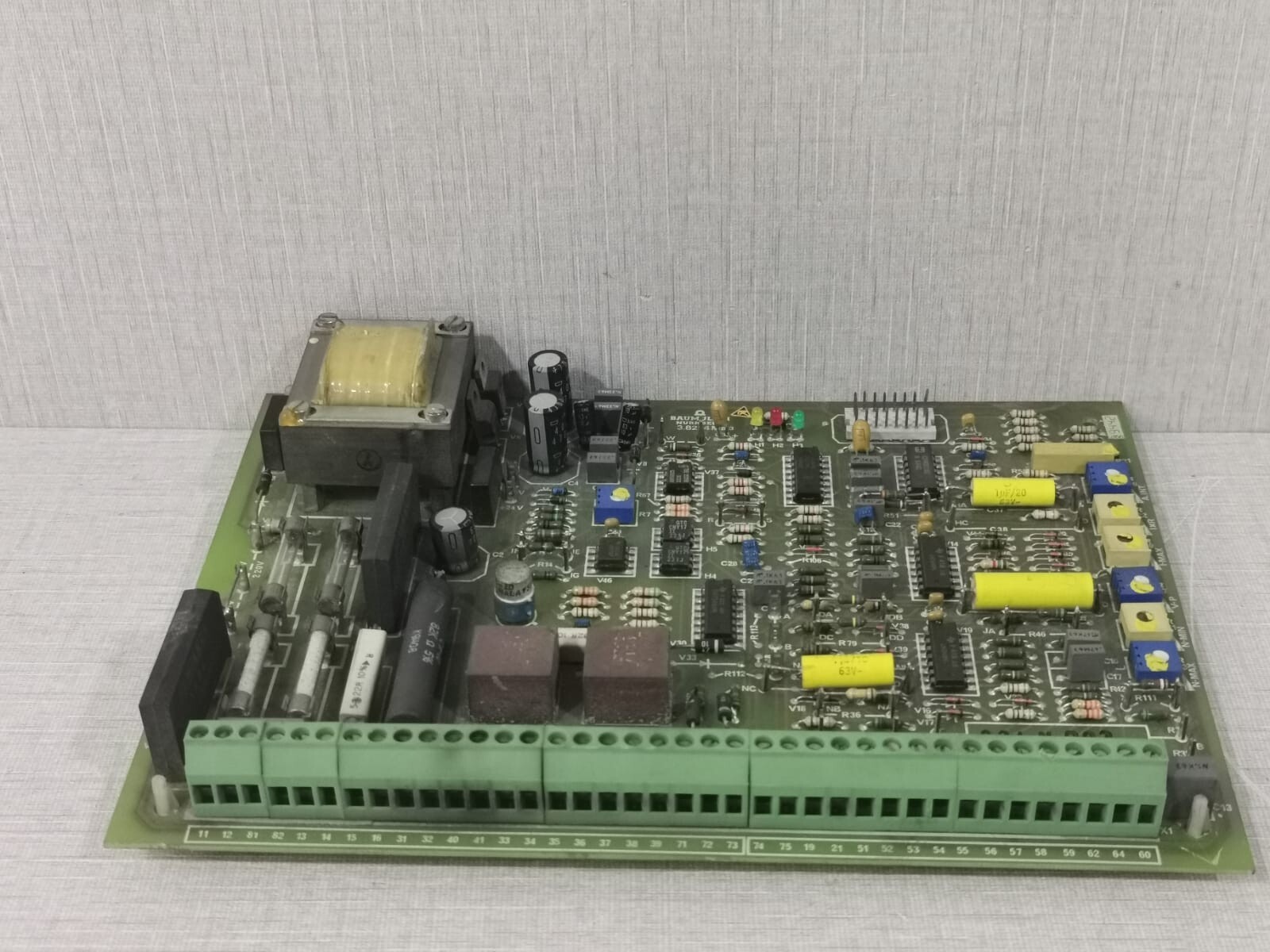 BAUMULLER NURNBERG 3.8224 Ma BAUMULLER NURNBERG 3.8224 Ma DC CONTROLLER 4
